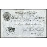 BRITISH BANKNOTES, Bank of England, K.O. Peppiatt, Ten Pounds, 18 July 1934, K/139 64564 (Dugg.