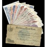 BRITISH BANKNOTES, ENGLAND, Burton-upon-Trent, Burton upon Trent Bank, Two Pounds, 22 August 1815,