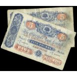BRITISH BANKNOTES, The Clydesdale Bank Ltd, Five Pounds (2), 25 May 1938, W2/N 0000780, 13 January