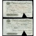 BRITISH BANKNOTES, Provincial, Lincolnshire, Wisbech, Wisbech & Lincolnshire Bank, Five Pounds, X