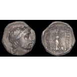ANCIENT COINS, Greek Coinages, KINGS OF CAPPADOCIA, Ariobarzanes III (52-42), Drachm, bust right,
