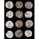 ANCIENT COINS, Julia Mæsa, Denarius, rev. Juno standing left with patera and sceptre, 2.66g (RSC