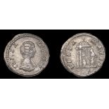 ANCIENT COINS, Roman Imperial Coinage, Julia Domna, Denarius, Rome, draped bust right, rev. Julia (