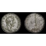 ANCIENT COINS, Roman Imperial Coinage, Marcus Aurelius, Sestertius, Rome, 179-80, bust right, rev.