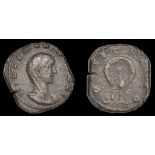 ANCIENT COINS, Roman Imperial Coinage, Diva Mariniana, Sestertius, Rome, c. 255-7, draped and veiled