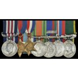 A Second World War North-West Europe operations M.M. group of seven awarded to Staff Sergeant L.