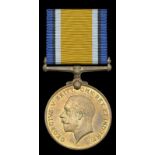 British War Medal 1914-20, bronze issue (20253 Pte. S. Shari, S.A.N.L.C.) good very fine	 £70-90