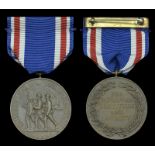 Philippine Congressional Medal 1899-1902 (No. 10945) with full wrap brooch, good very fine	 £50-