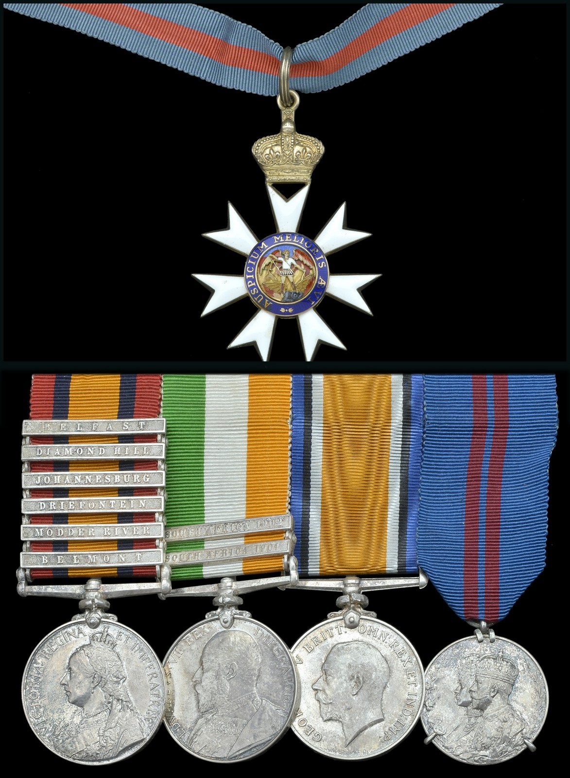 An inter-war C.M.G. group of five awarded to Colonel R. F. Peel, East Surrey Regiment, late