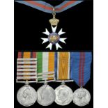 An inter-war C.M.G. group of five awarded to Colonel R. F. Peel, East Surrey Regiment, late