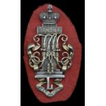Russia, Badge for the 50th Jubilee of the Reform of the Law 1864-1914, 55 x 28mm., silver and