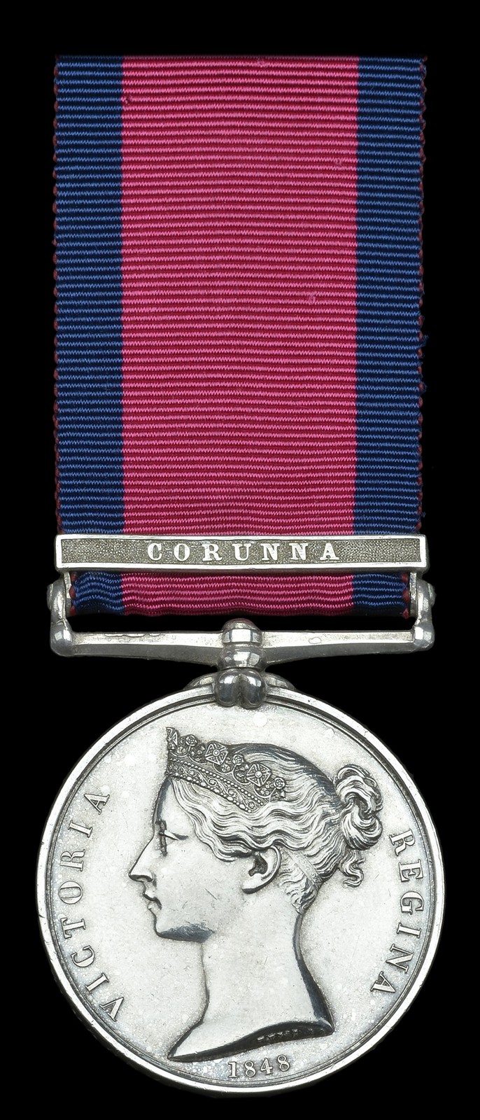 Military General Service 1793-1814, 1 clasp, Corunna (S. Dawson, 1st Foot, Royals) good very