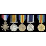 Family group: Four: Petty Officer O. P. Bax, Royal Navy, wounded in action, Persian Gulf, 14