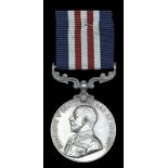 A Great War M.M. awarded to Sapper T. R. March, Royal Engineers Military Medal, G.V.R. (16765 Sapr.,