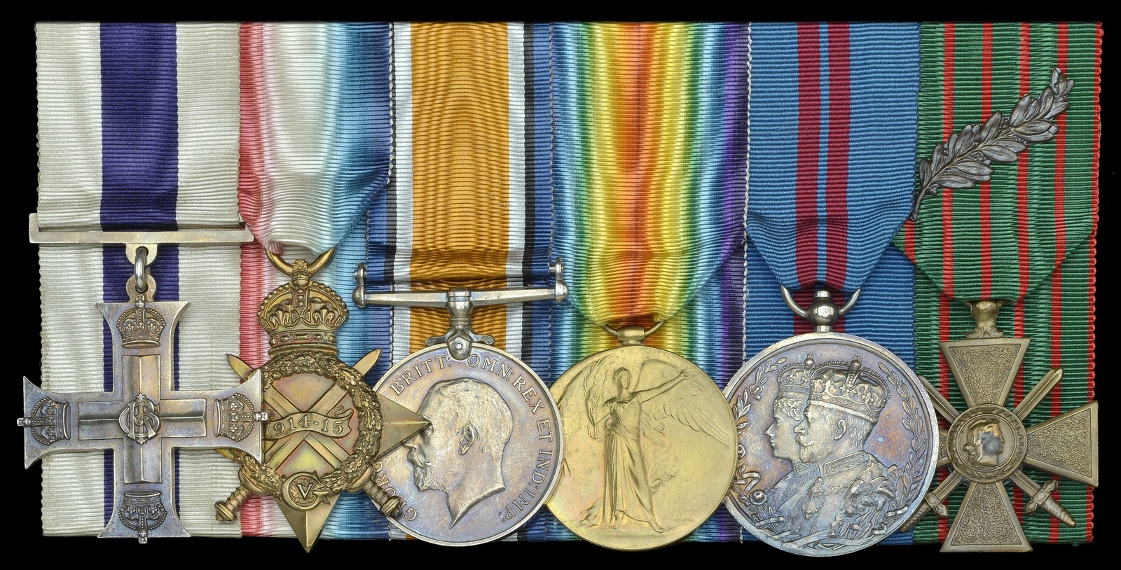 A Great War M.C. group of six awarded to Acting Captain R. A. Swinton, Royal Field Artillery