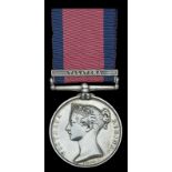 The important Peninsula War medal awarded to Colonel Peter Hawker, 14th Light Dragoons, who was