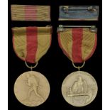 Expeditionary Medal, Marine Corps issue (M.No. 7794) with split brooch bar, nearly extremely