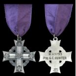 Canadian Memorial Cross, G.VI.R., G.VI.R., reverse inscribed, ‘M.60795 Pte. G. F. Hunter’, nearly