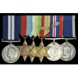 A Second World War anti-U-boat operations D.S.M. group of six awarded to Able Seaman T. W.