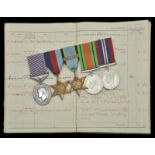 A fine Second World War D.F.M. group of five awarded to Sergeant J. Alldritt, Royal Air Force, who
