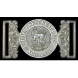 Royal West Kent Regiment 1st Volunteer Battalion Officer’s 1855 Pattern Waist Belt Clasp. A very