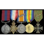 A Great War D.C.M. group of five awarded to Lieutenant J. Maxwell, 2nd Canadian Infantry