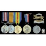A Great War ‘Western Front’ M.M. group of three awarded to Serjeant H. Bell, 1st Battalion