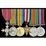 A Second World War ‘N.W. Europe’ M.B.E. group of six awarded to The Reverend E. M. Ozanne, B.A.,
