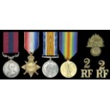 A Great War ‘Western Front’ D.C.M. group of four awarded to Serjeant W. A. Murgatroyd, 2nd Battalion
