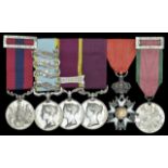 A fine Crimean War D.C.M., Legion of Honour and M.S.M. group of six awarded to Master-Gunner