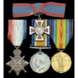 A Great War A.R.R.C. group of three awarded to Sister Isabel Marion Mackintosh, British Royal Red
