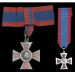 Royal Red Cross, 2nd Class (A.R.R.C.), G.V.R., silver and enamel, enamel repair to upper arm;