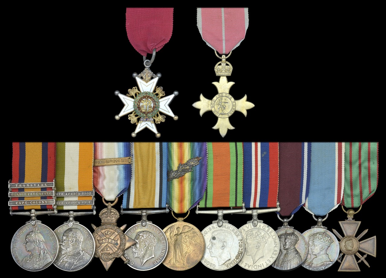 An inter-war C.B., Mesopotamia operations O.B.E. group of twelve awarded to Major-General F. W.