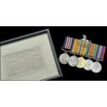 A Great War ‘Western Front’ M.M. group of five awarded to Private J. E. Birchall, 1st Battalion