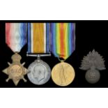 Pair: Lieutenant T. B. Jones, Royal Fusiliers 1914-15 Star (2 Lieut., R. Fus.); British War Medal