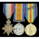 Three: Serjeant F. Kearley, Oxfordshire & Buckinghamshire Light Infantry 1914 Star (6851 Pte., 2/