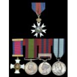 A fine C.M.G. and gold D.S.O. group of five awarded to Colonel Alfred Keane, Royal Artillery The