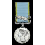 Crimea 1854-56, 1 clasp, Alma (W. Cook, 30th Regt.) officially impressed naming, good very fine	 £