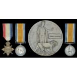 Family group: Pair: Lance-Corporal T. Baldwin, Royal Engineers 1914-15 Star (51700 L. Cpl., R.E.);