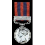 India General Service 1854-95, 1 clasp, Burma 1885-7 (2842 Pte. M. King, 2d Bn. S. Wales Bord.)