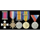 An Immediate Great War D.S.O. awarded to Major D. O. Riddel, M.B., Royal Army Medical Corps,