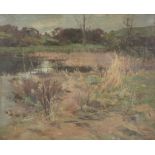 Lily Blatherwick (1854-1934) - Landscape Oil on canvas Signed lower right 55 x 66 cm. (21 1/2 x 26