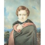 Scottish School (19th century) - Portrait of Sir George Ayscough Armytage Watercolour, and