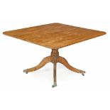 A Regency mahogany tilt top breakfast table, circa 1815  A Regency mahogany tilt top breakfast