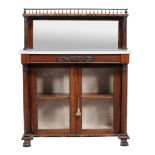 A George IV rosewood chiffonier , circa 1825  A George IV rosewood chiffonier  , circa 1825, the