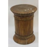 A lamp table in the form of gathered bamboo stems.Best Bid