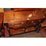 A 19th century small potboard dresser 103cm wide