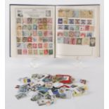 [Stamps] - A stamp album and assorted loose stamps, (qty).Best Bid 126A [Stamps] -Quantity of