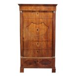 A Louis Philippe mahogany and ormolu mounted wardrobe, circa 1840  A Louis Philippe mahogany and