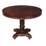 A William IV mahogany centre table, circa 1830  A William IV mahogany centre table,   circa 1830,